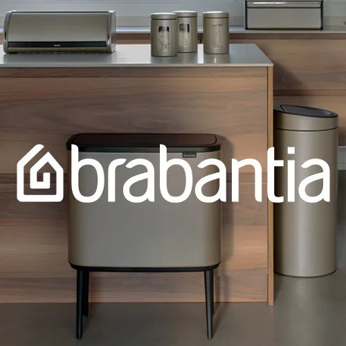 Brabantia homeware products, including rotary airers, kitchen utensils and bins from Philip Morris & Son