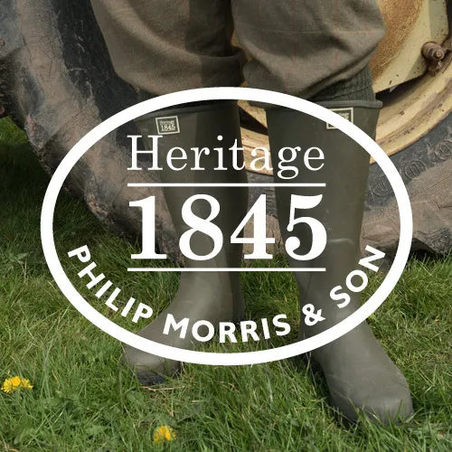 Heritage 1845 Shooting Clothing and Wellies for men and women from Philip Morris & Son