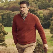 Barbour Knitwear with British style jumpers and sweaters for men from Philip Morris & Son