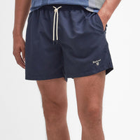 Barbour Mens Staple Logo Swim Shorts On Model