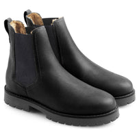 Black Fairfax & Favor Womens Sheepskin Boudica Boot