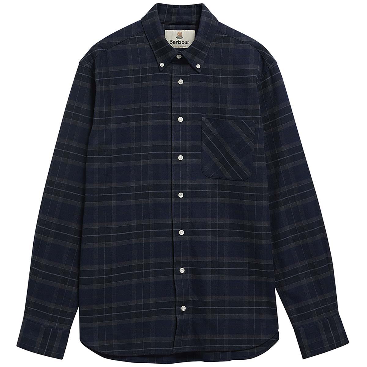 Barbour Mens Mineral Tartan Authentic Shirt