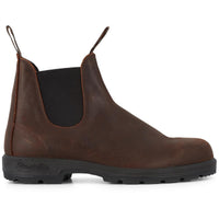 Antique Brown Blundstone Unisex Classics 1609 Chelsea Boot Side