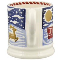 Emma Bridgewater Christmas Icons Deer Half Pint Mug