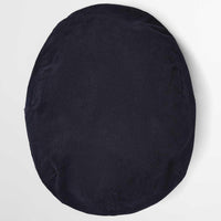 Navy Barbour Mens Bayfield Flat Cap top