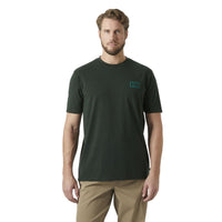 Dark Jungle Helly Hansen Mens Skog Graphic T-Shirt model