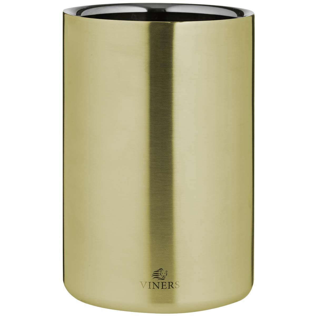 Viners Barware 1.3L Gold Double Wall Wine Cooler