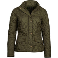 Olive Barbour Womens Flyweight Cavalry Quilted Jacket