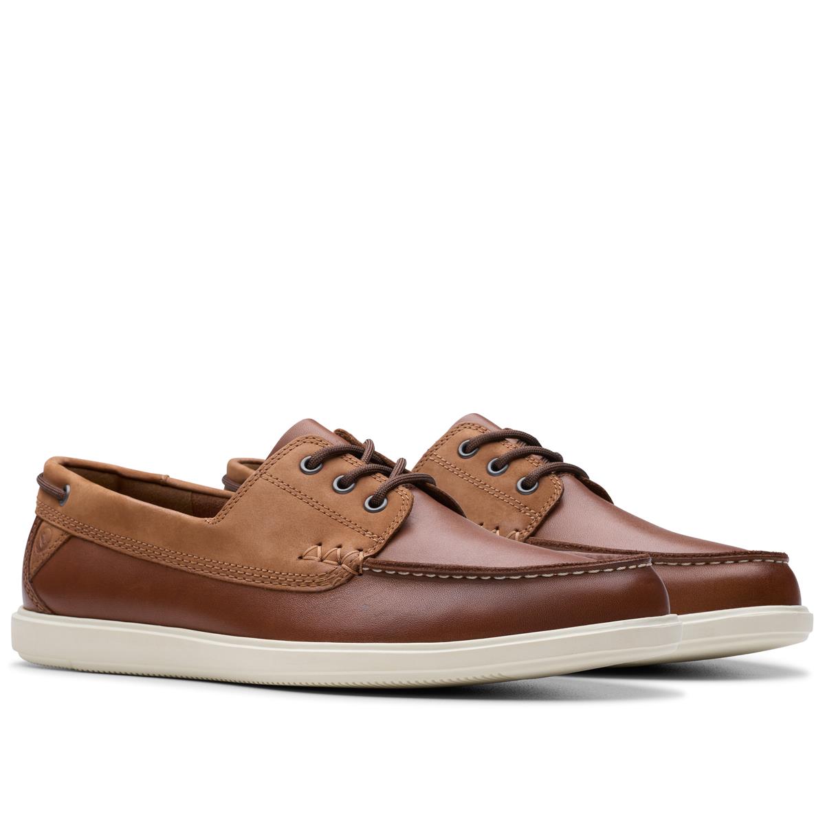 Clarks Mens Bratton Boat Shoe
