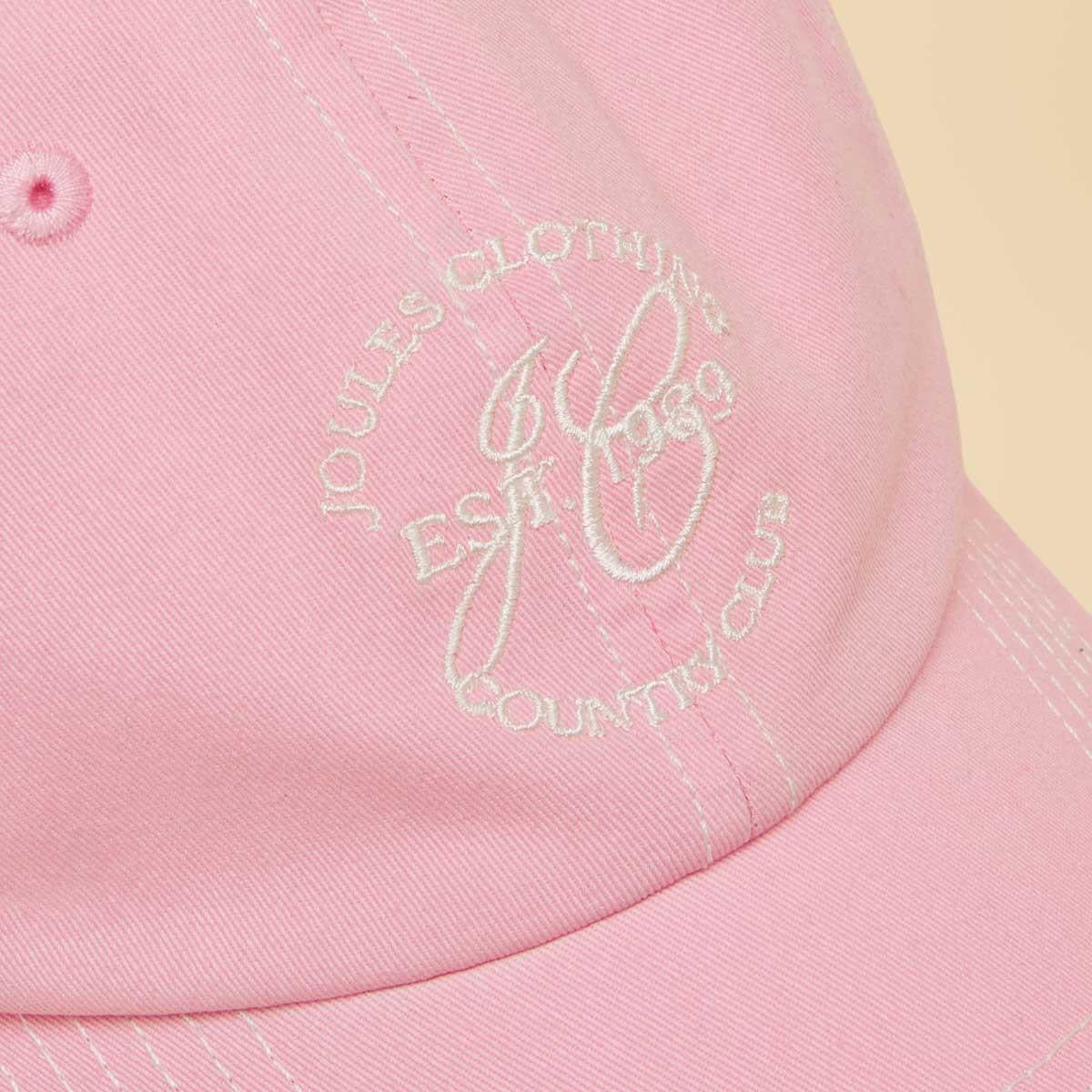 Pink Joules Womens Daley Baseball Cap Detail