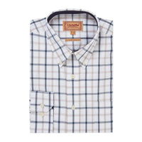 Schoffel Mens Brancaster Shirt blue navy