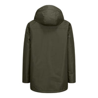 Fern Green Hoggs Of Fife Mens Walker Long Coat Back
