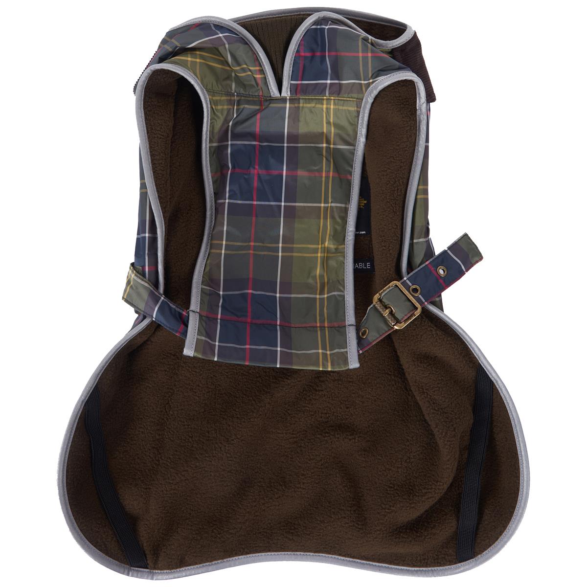 Barbour Tartan Waterproof Dog Coat