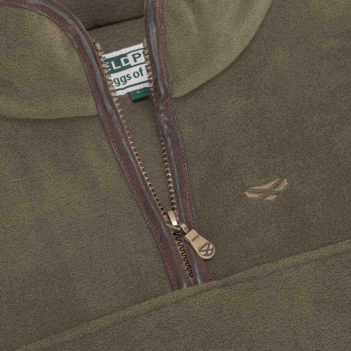 Hoggs Of Fife Mens Stenton 1/4 Zip Fleece Jumper
