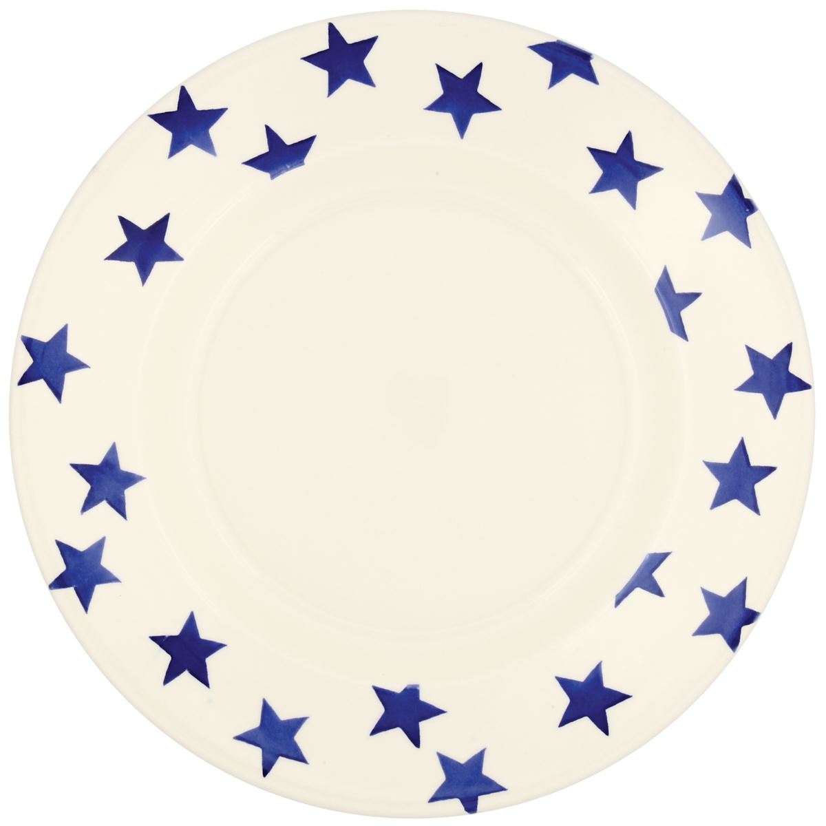 Emma Bridgewater Blue Star Large 10.5 Inch Plate