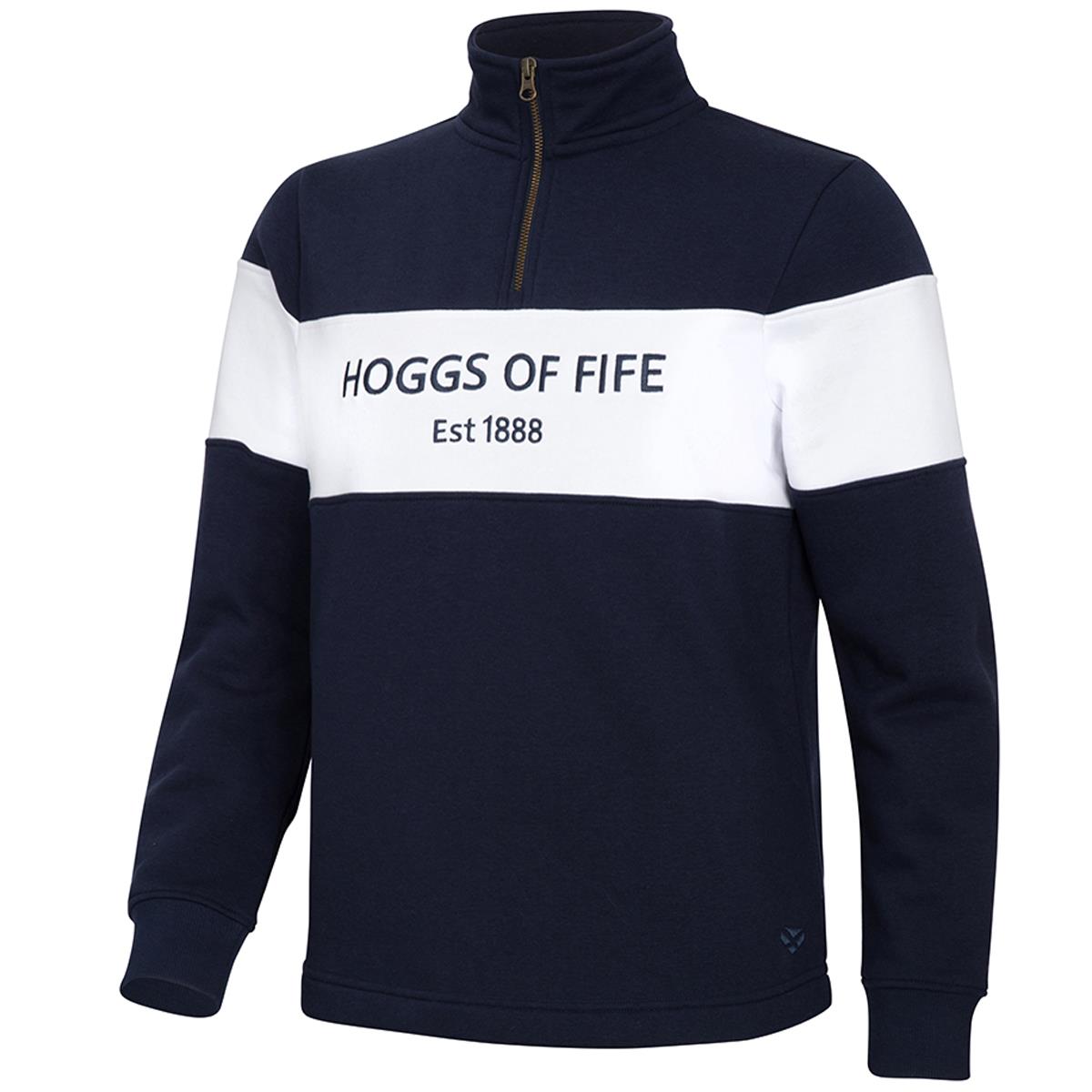 Hoggs Of Fife Dumfries 1888 Gents 1/4 Zip Sweatshirt