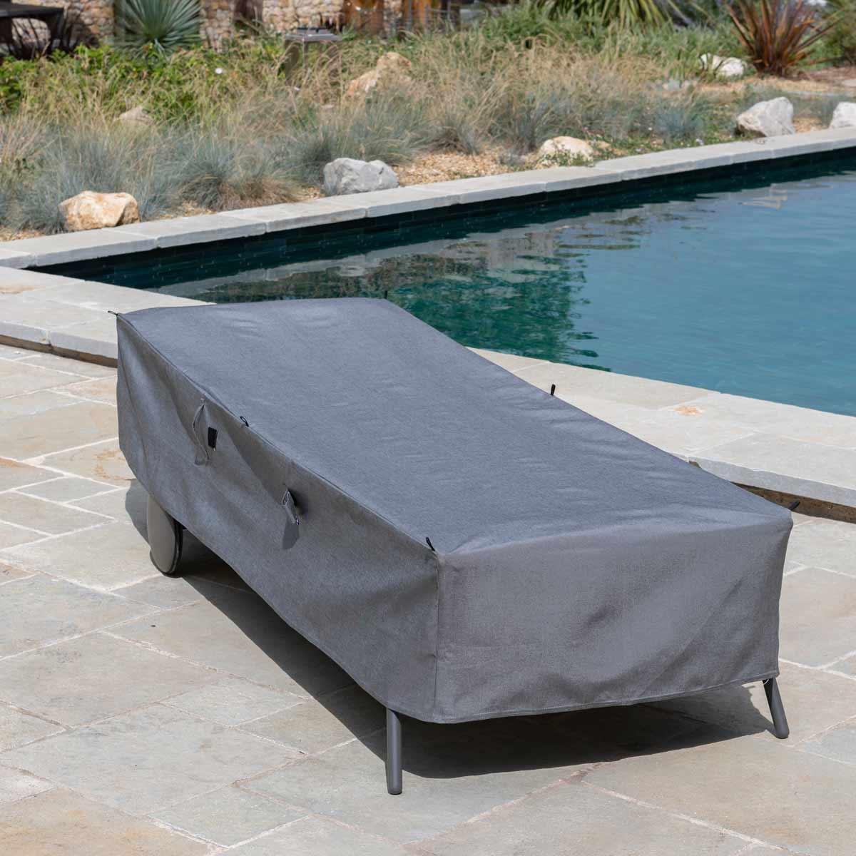 Lafuma Protective Cover For Miami Sunbed Lifestyle In Use