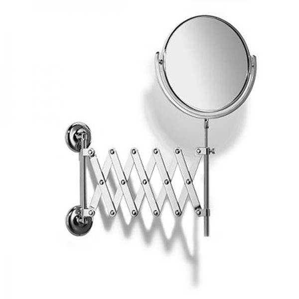 Chrome Plated Samuel Heath Novis Extending Mirror Plain / Magnifying L1108