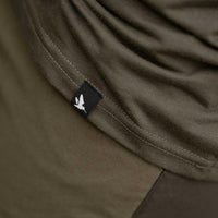 Pine Green/Military Olive/Grape Leaf Seeland Mens 3 Pack T-Shirt Detail