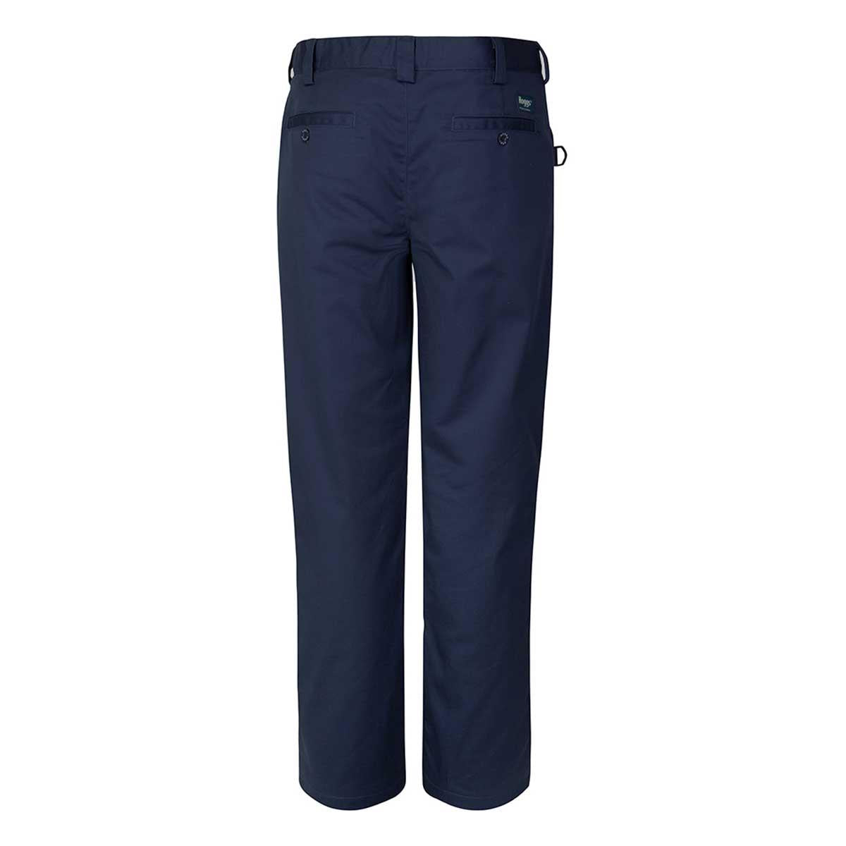 Navy Hoggs Of Fife Mens Bushwhacker Stretch Thermal Trousers Back