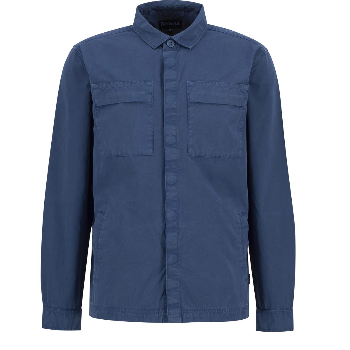 Barbour Mens Castlebay Garment Dyed Overshirt