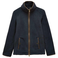 Navy Joules Womens Heritage Fleece Full Zip Jacket
