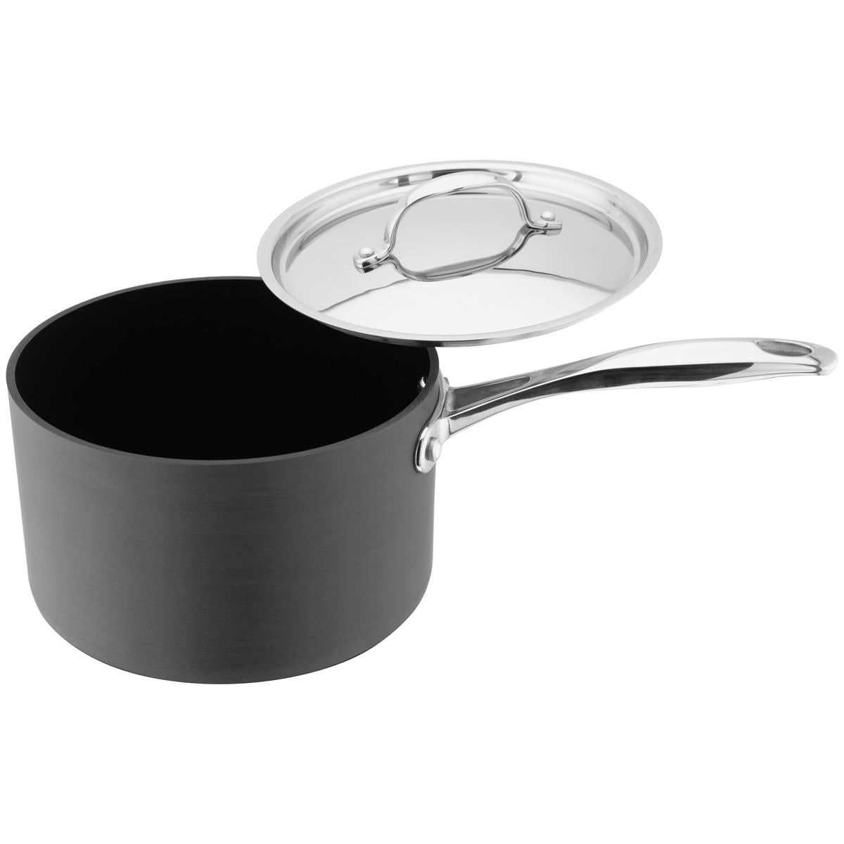 Stellar Hard Anodised Non-Stick Saucepan