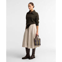 Barbour Womens Lavensdale Half Zip Fleck Knitted Jumper