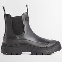 BLACK Barbour Womens Harriety Chelsea Boot SIDE