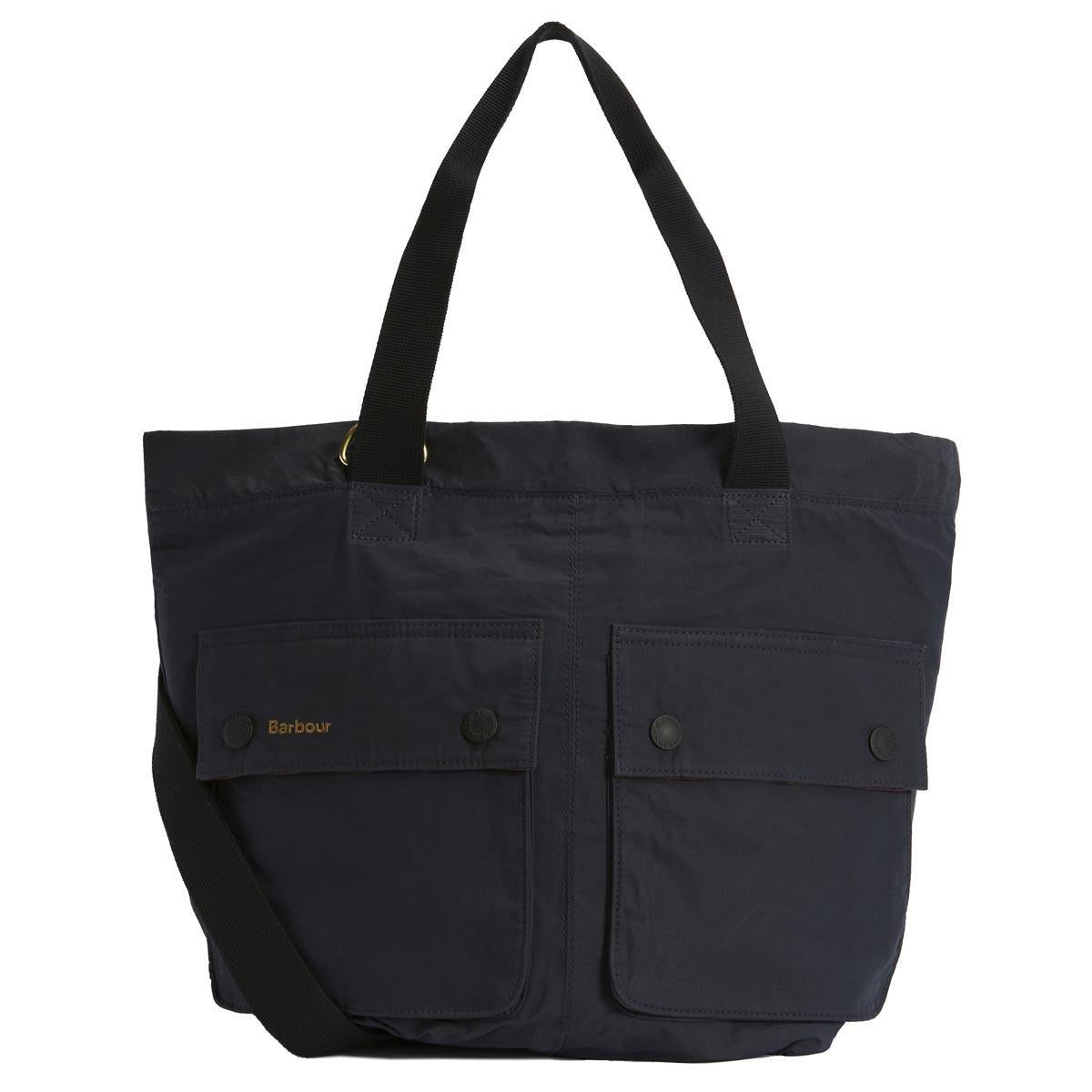 Navy Barbour Transport Carry All Tote Bag