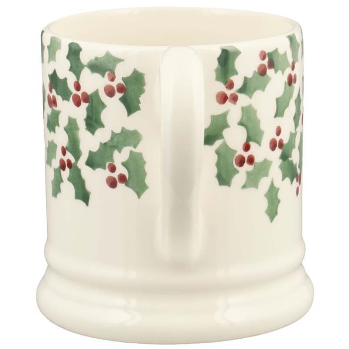 Emma Bridgewater Christmas Tiny Holly Half Pint Mug