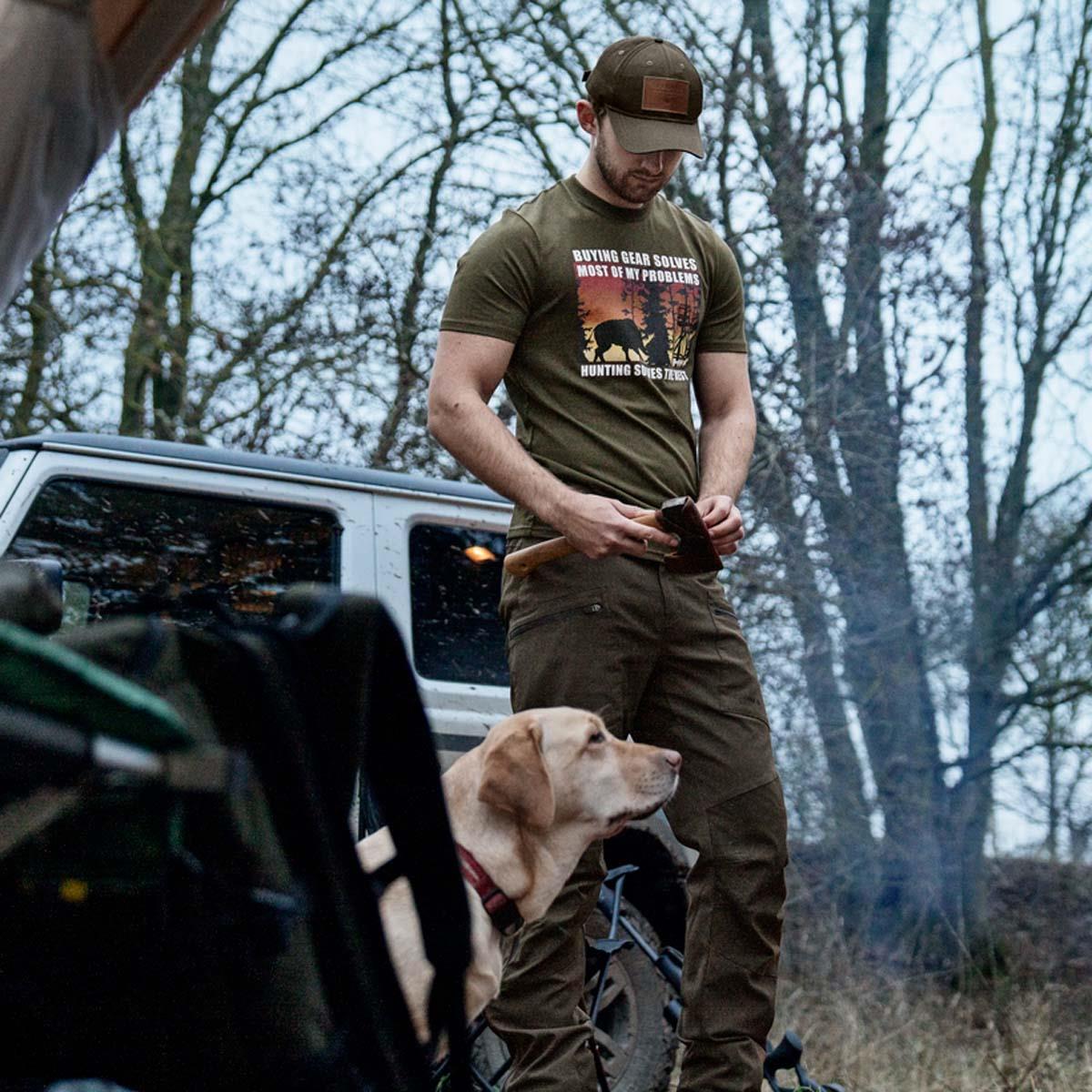 Light Pine Seeland Mens Highseat Sunset T-Shirt LS