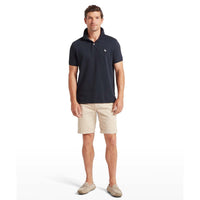 Navy Schoffel Mens St Ives Heritage Polo Shirt ON MODEL
