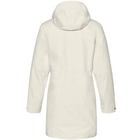 Off White Musto Womens Original Long Rain Jacket back