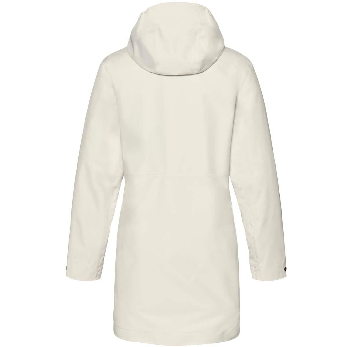 Off White Musto Womens Original Long Rain Jacket back