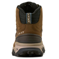 Brown Bark Ariat Womens Traverse Mid Waterproof Hiking Boots Heel