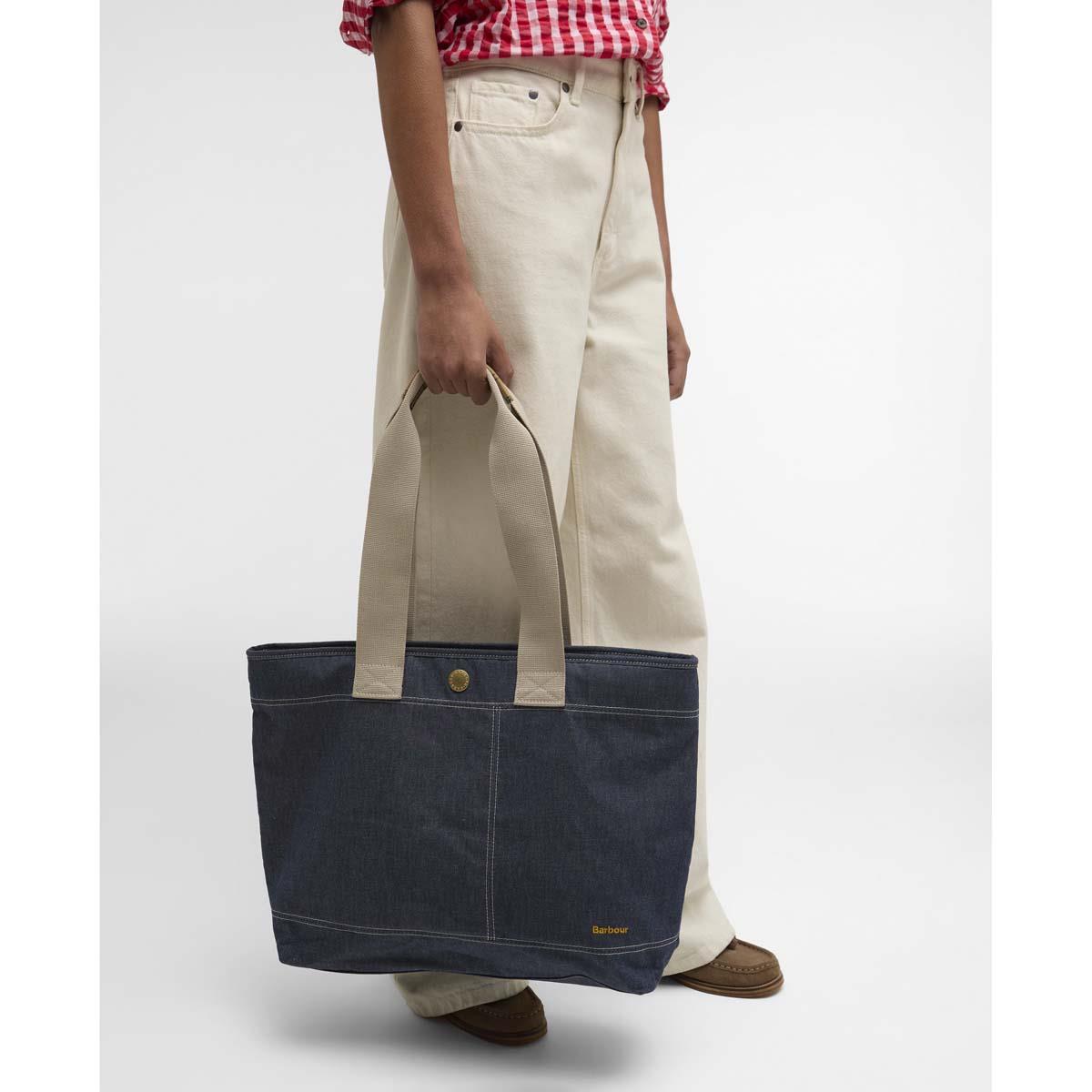 Indigo Barbour Mya Tote Bag model
