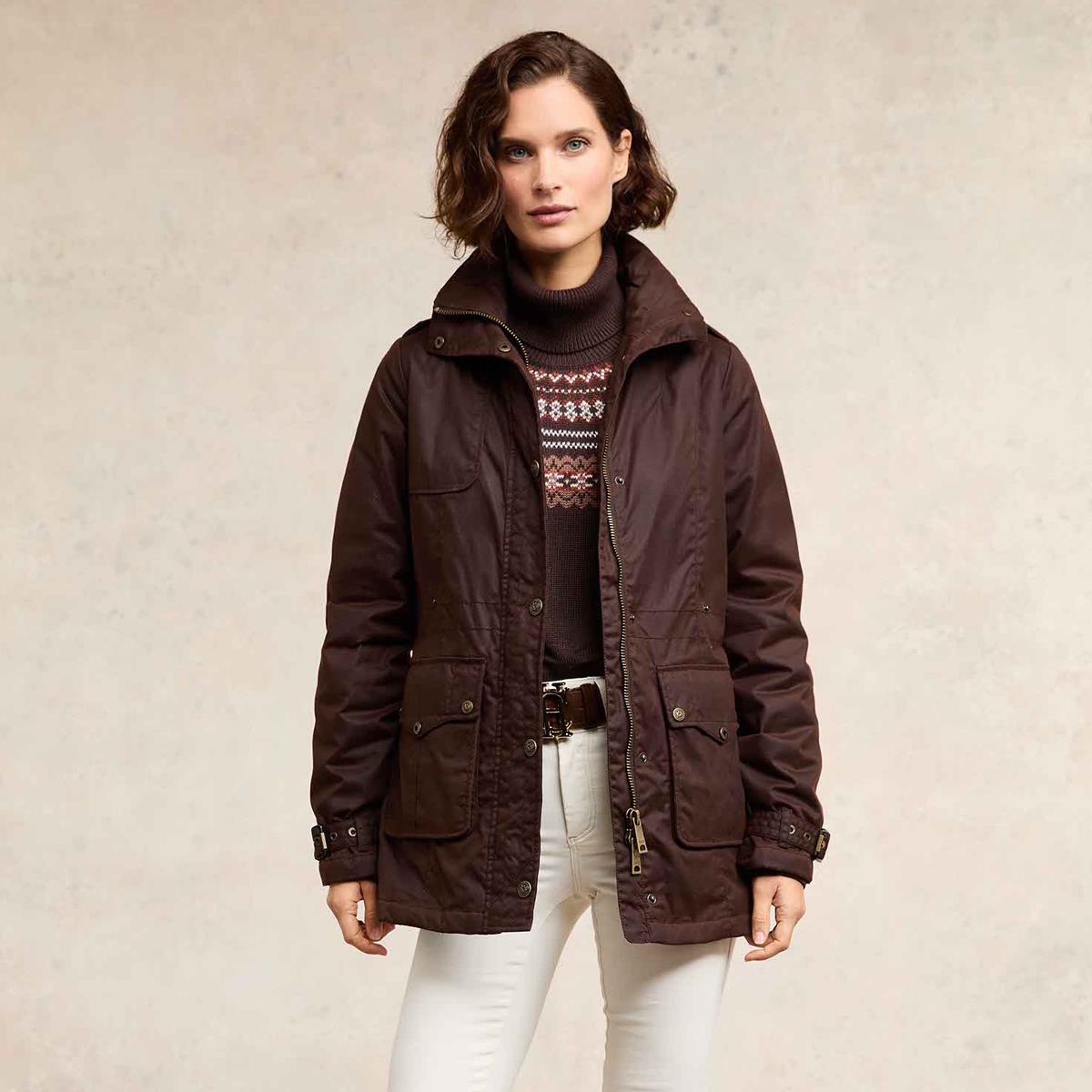 Holland Cooper Womens Durham Wax Jacket