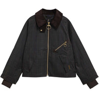 Barbour Womens Arlene Checked Wax Jacket