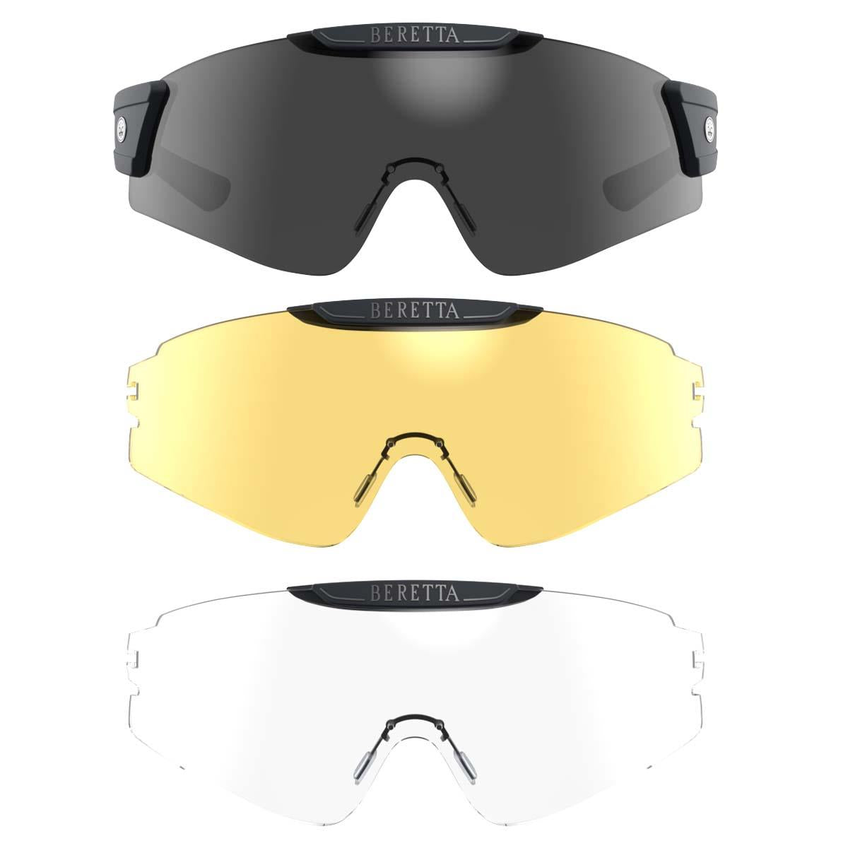 Fume/Neutral/Yellow Beretta InterMask Eyeglasses