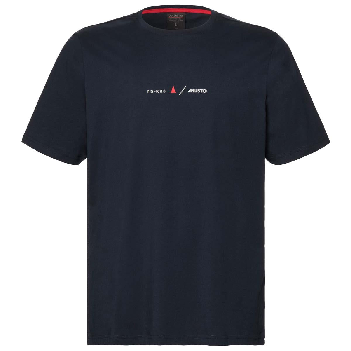 Navy Musto Mens Marine Graphic SS T-Shirt