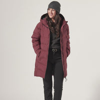 Windsor Wine Musto Womens Marina Long Quilted Jacket