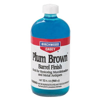 Birchwood Casey Plum Brown 5oz Glass Bottle BCPB5