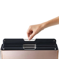 Rose Gold Joseph Joseph Folio Steel 4-piece chopping board set boards