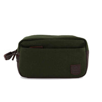 Olive Swanndri Island Bay Wash Bag