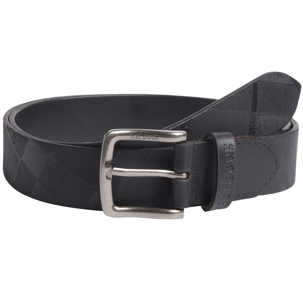 Barbour Mens Irvine Leather Belt