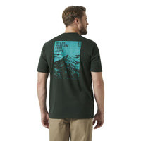 Helly Hansen Mens Skog Graphic T-Shirt back