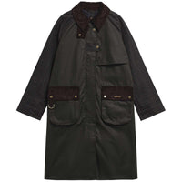 Barbour Womens Checked Kirklees Wax Jacket