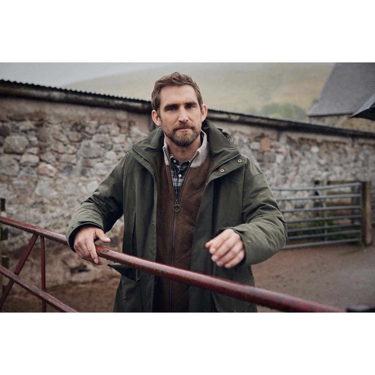 Stone Barbour Mens Shoveler Knitted Gilet Lifestyle 2