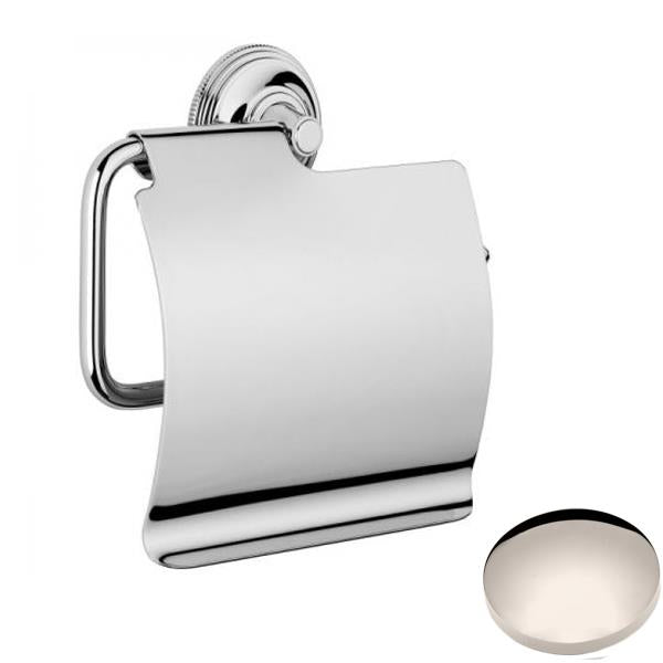 Polished Nickel Samuel Heath Style Moderne Wall Mounted Paper Holder N6637-C